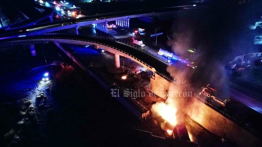 Accidente ferroviario en carretera Gómez Palacio-Chihuahua; hay tres lesionados