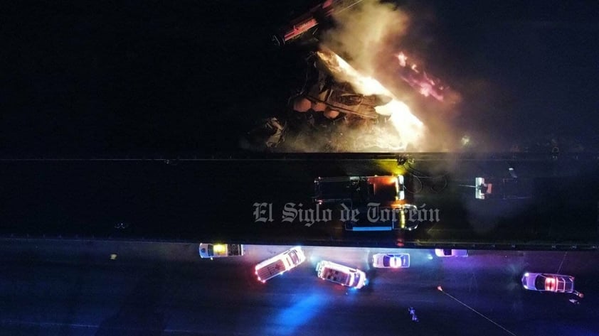 Accidente ferroviario en carretera Gómez Palacio-Chihuahua; hay tres lesionados