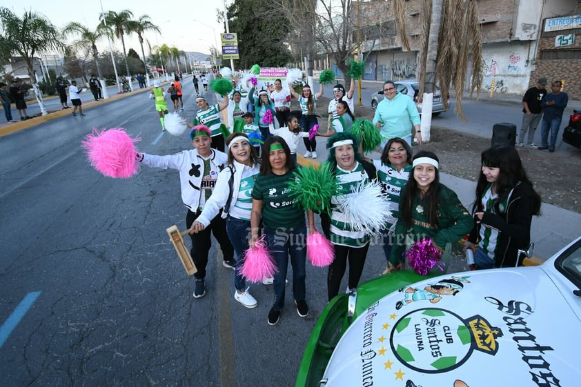 Viven con gran ambiente de fiesta el Maratón Lala 2022