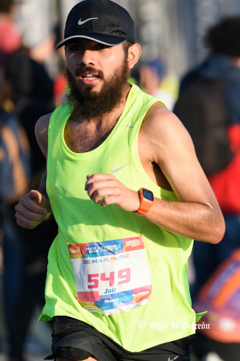 Fotografías del Maratón Lala edición 2022 en el puente plateado que une los estados de Coahuila y Durango