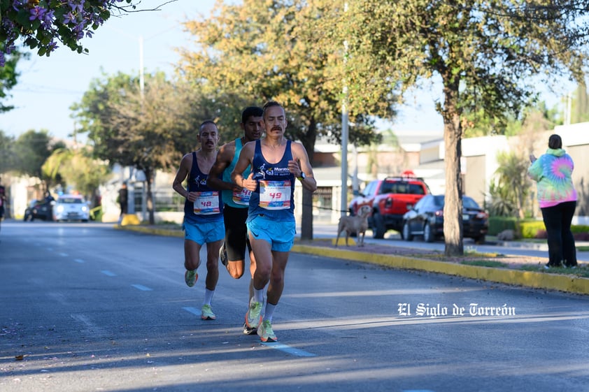 Fotografías del Maratón Lala edición 2022 en el medio maratón, km 21