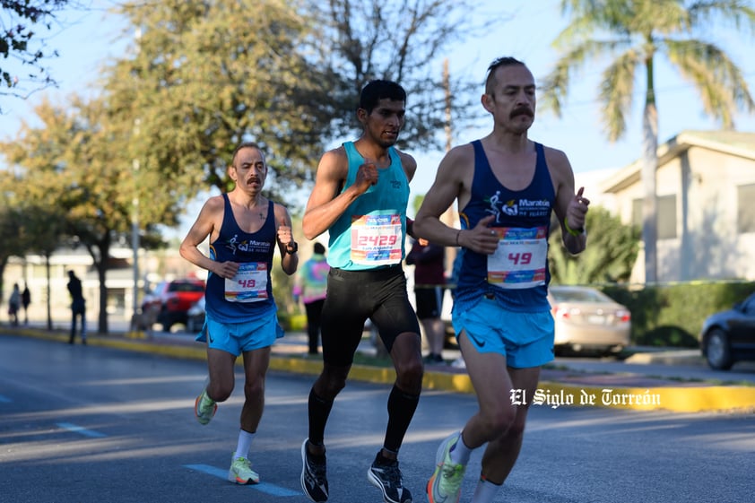 Fotografías del Maratón Lala edición 2022 en el medio maratón, km 21