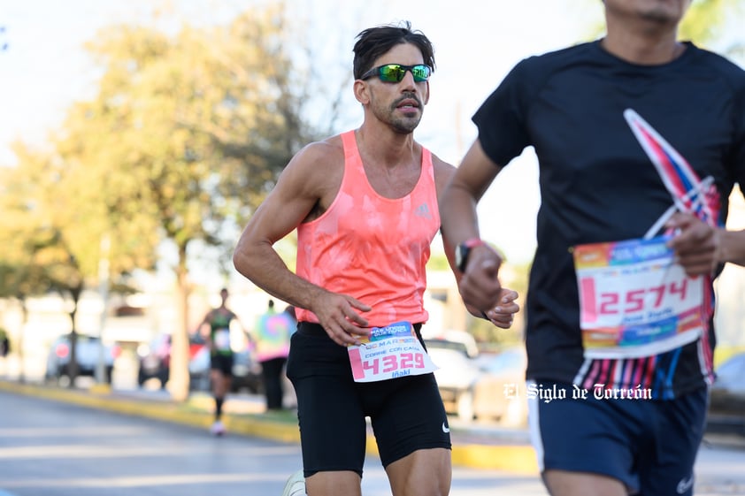 Fotografías del Maratón Lala edición 2022 en el medio maratón, km 21