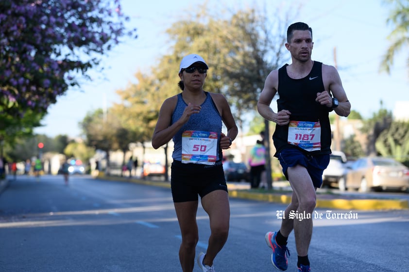 Fotografías del Maratón Lala edición 2022 en el medio maratón, km 21