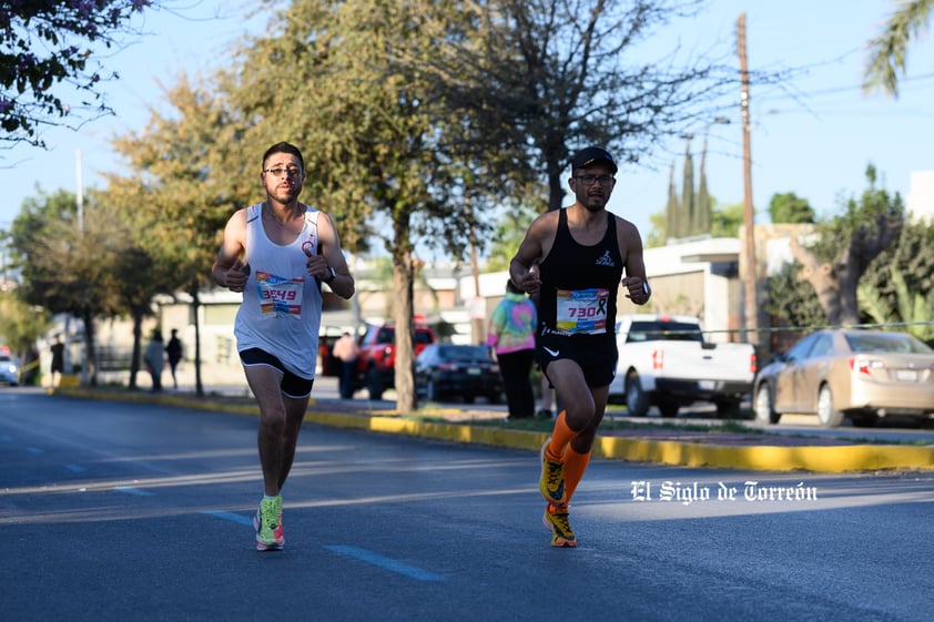 Fotografías del Maratón Lala edición 2022 en el medio maratón, km 21