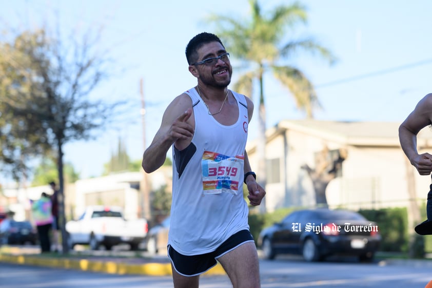 Fotografías del Maratón Lala edición 2022 en el medio maratón, km 21