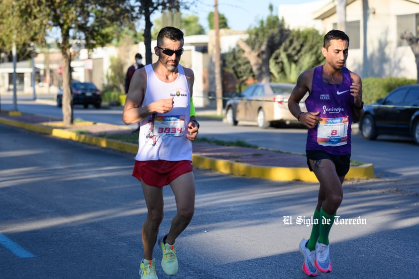 Fotografías del Maratón Lala edición 2022 en el medio maratón, km 21