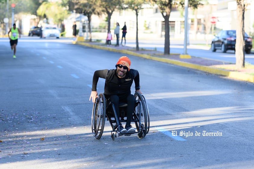 Fotografías del Maratón Lala edición 2022 en el medio maratón, km 21