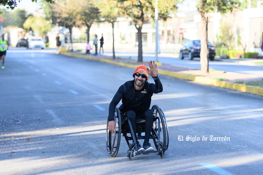 Fotografías del Maratón Lala edición 2022 en el medio maratón, km 21