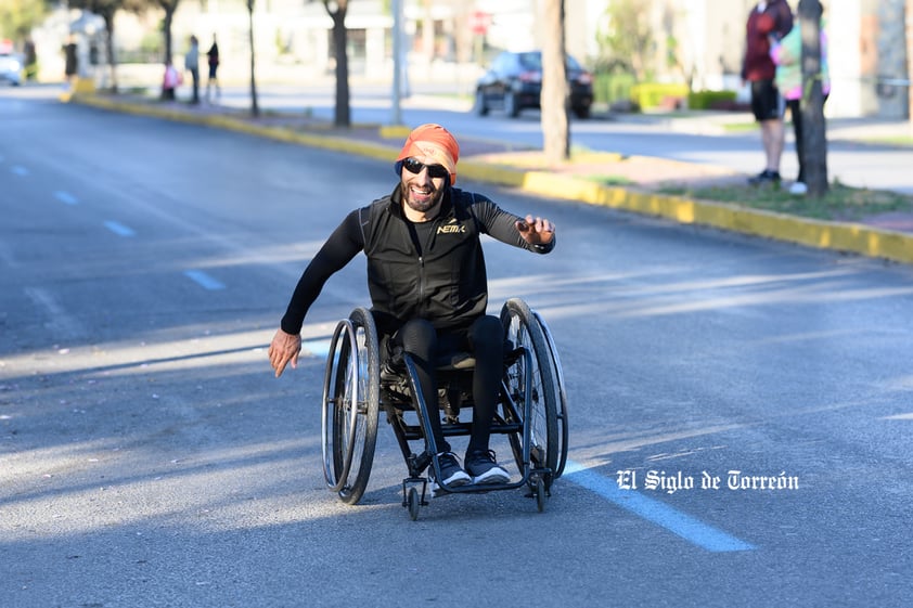 Fotografías del Maratón Lala edición 2022 en el medio maratón, km 21