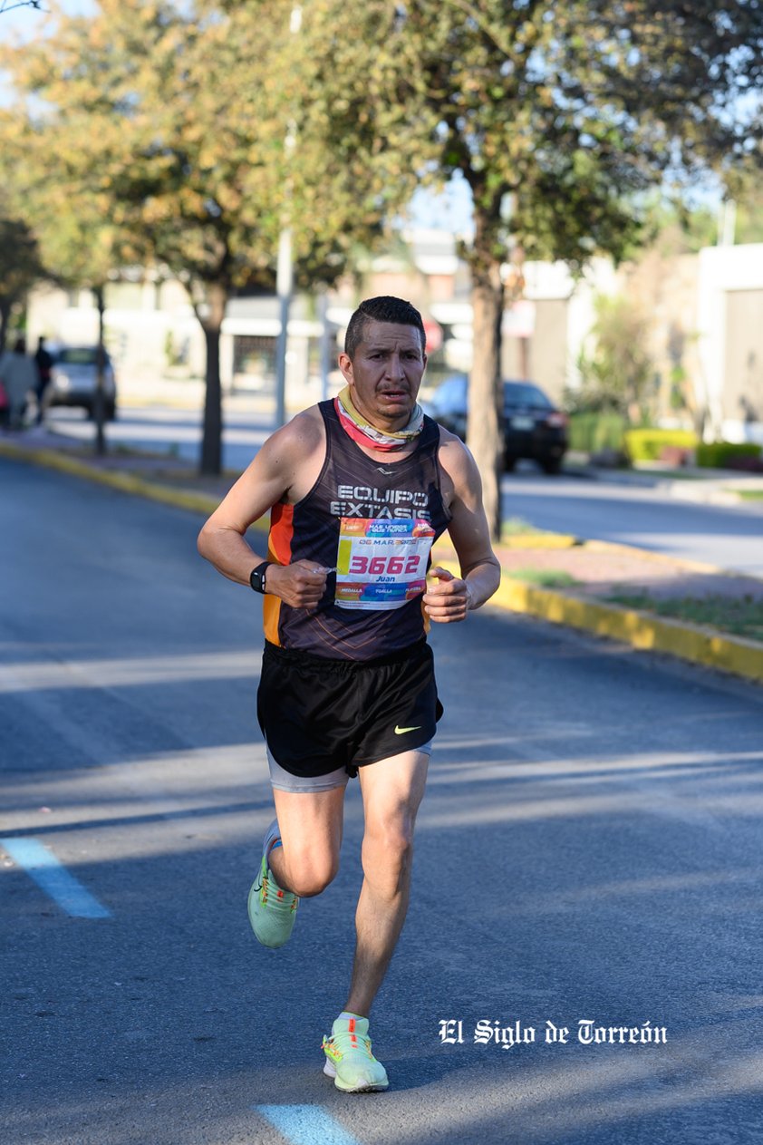 Fotografías del Maratón Lala edición 2022 en el medio maratón, km 21