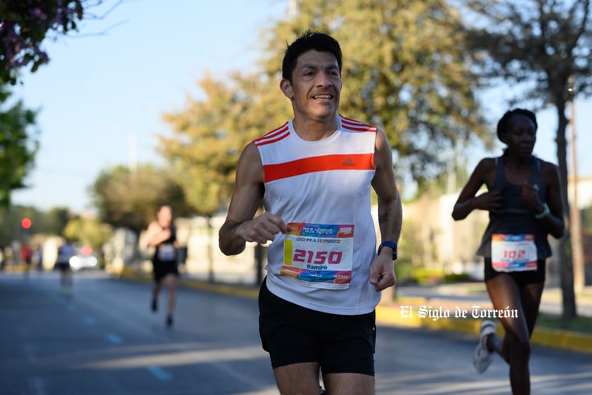 Fotografías del Maratón Lala edición 2022 en el medio maratón, km 21