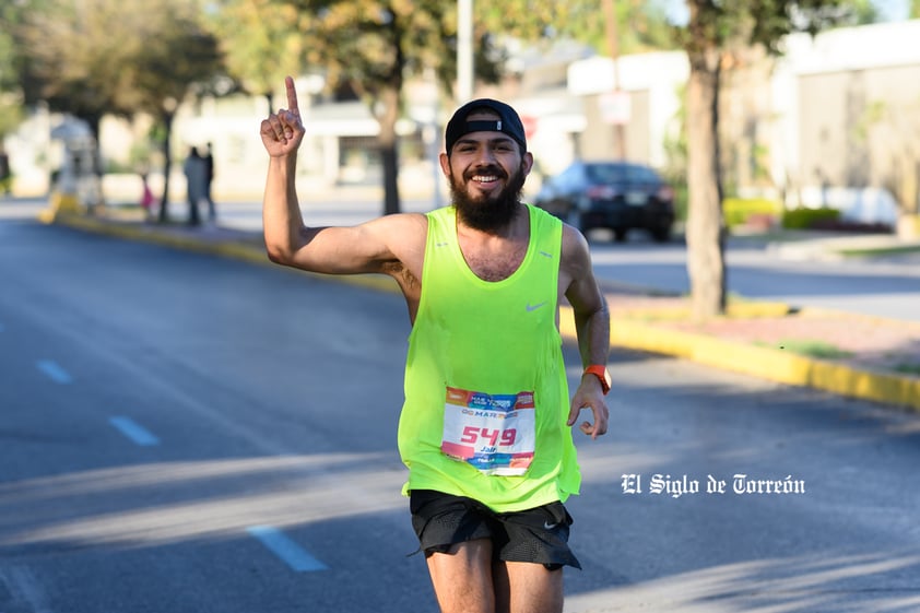 Fotografías del Maratón Lala edición 2022 en el medio maratón, km 21