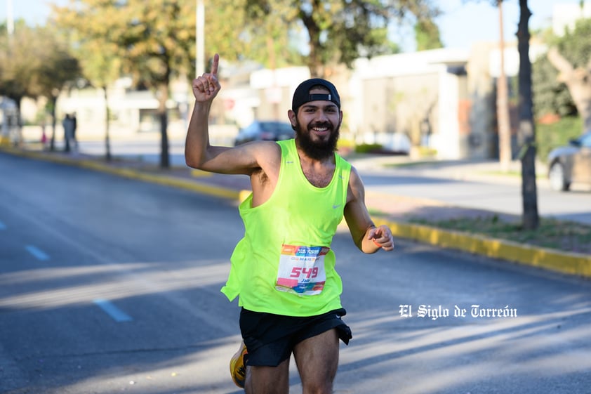 Fotografías del Maratón Lala edición 2022 en el medio maratón, km 21