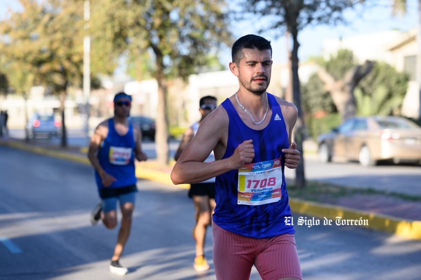 Fotografías del Maratón Lala edición 2022 en el medio maratón, km 21