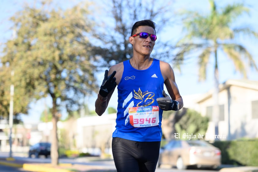 Fotografías del Maratón Lala edición 2022 en el medio maratón, km 21