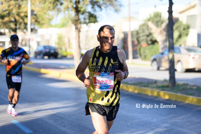 Fotografías del Maratón Lala edición 2022 en el medio maratón, km 21