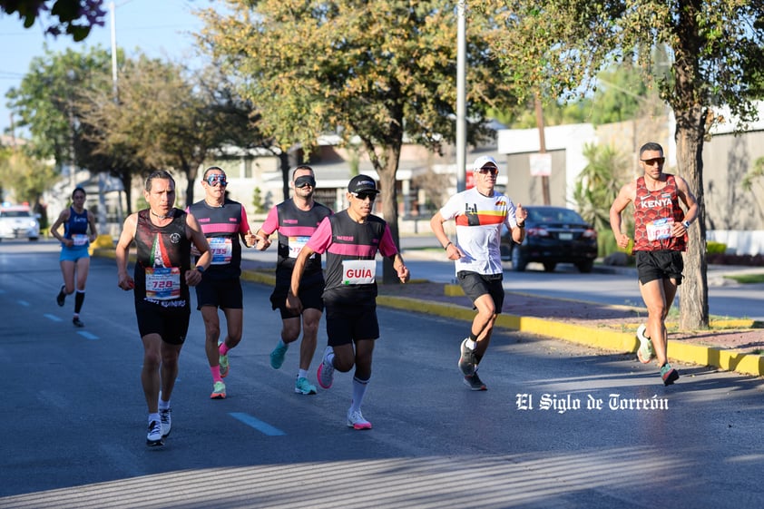 Fotografías del Maratón Lala edición 2022 en el medio maratón, km 21