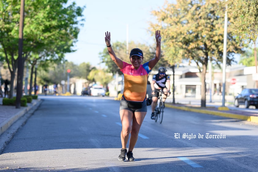 Fotografías del Maratón Lala edición 2022 en el medio maratón, km 21