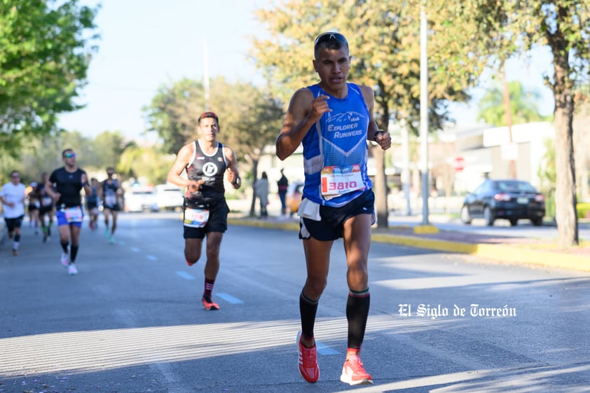 Fotografías del Maratón Lala edición 2022 en el medio maratón, km 21