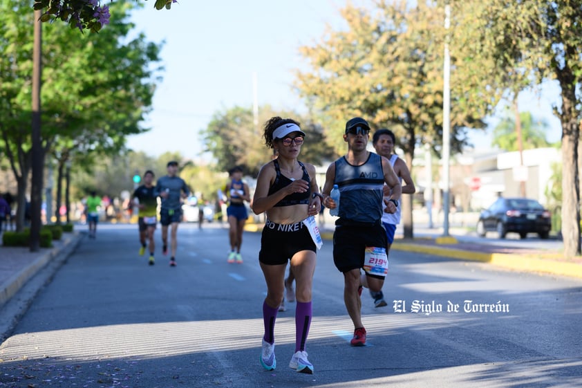 Fotografías del Maratón Lala edición 2022 en el medio maratón, km 21