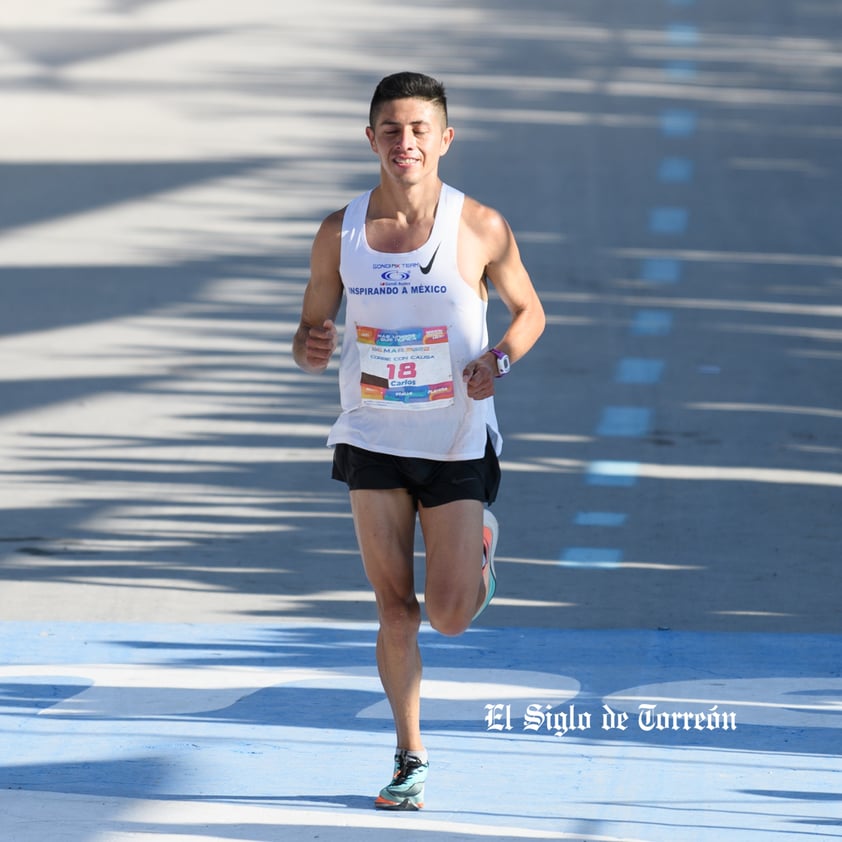 1. Carlos Loredo 2h23:00 Querétaro