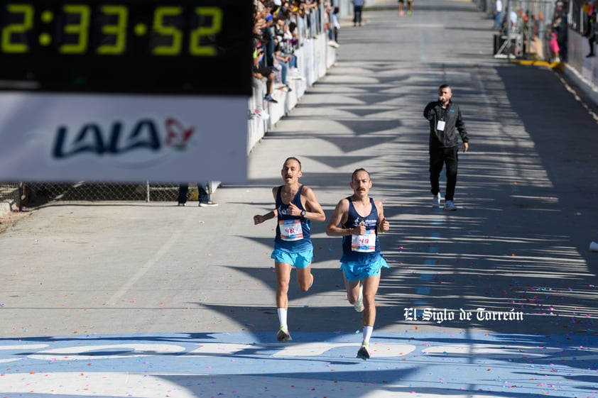 Fotografías del Maratón Lala edición 2022 en la META en el Bosque Venustiano Carranza