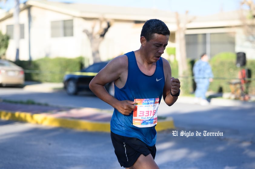 Fotografías del Maratón Lala edición 2022 en el medio maratón, km 21