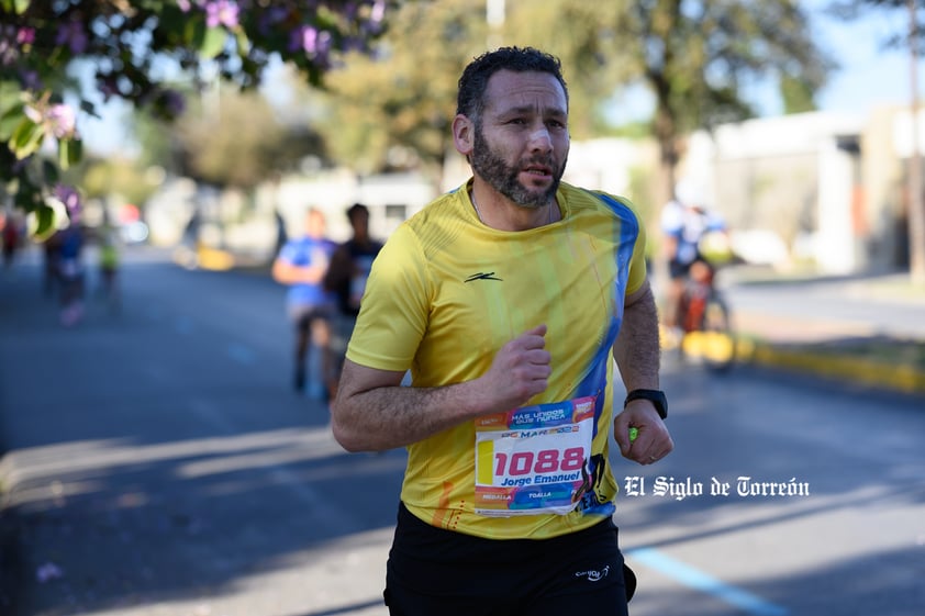 Fotografías del Maratón Lala edición 2022 en el medio maratón, km 21