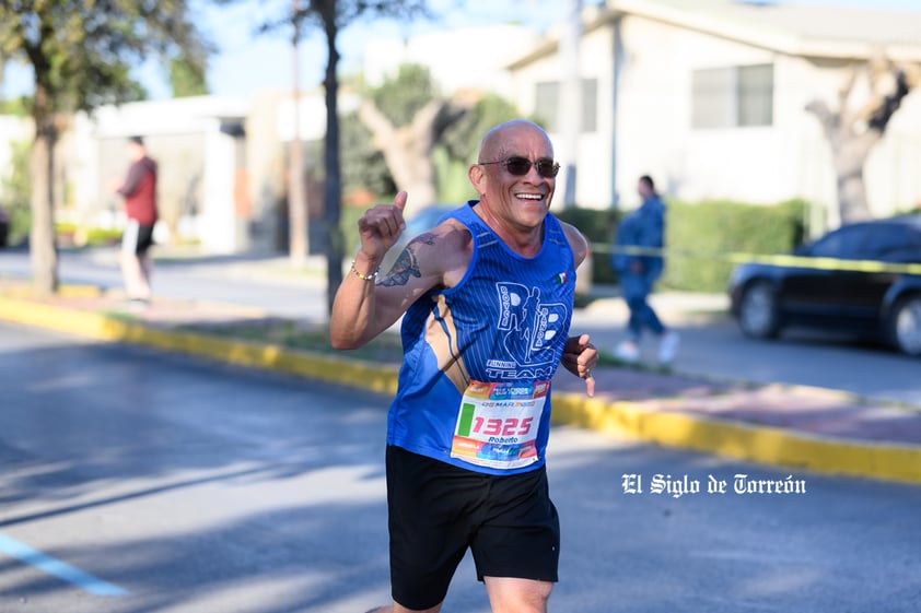 Fotografías del Maratón Lala edición 2022 en el medio maratón, km 21