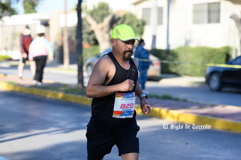 Fotografías del Maratón Lala edición 2022 en el medio maratón, km 21