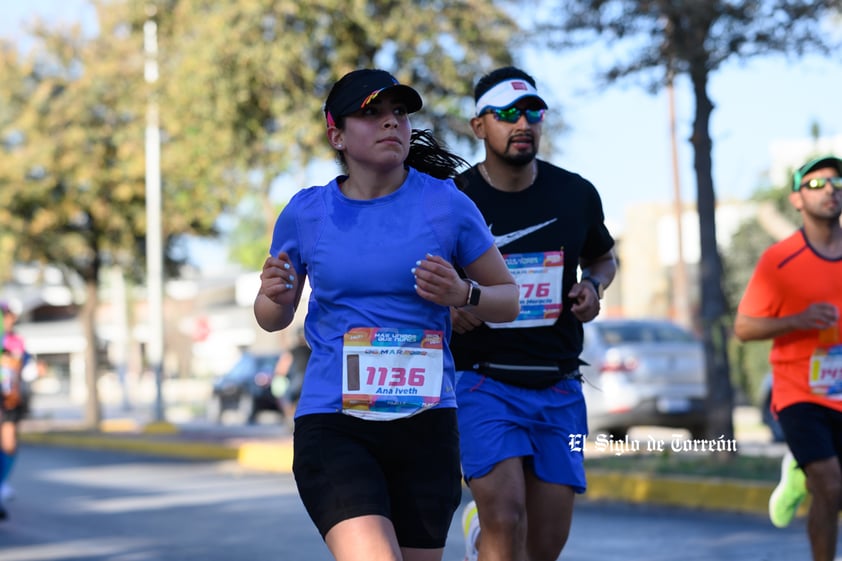 Fotografías del Maratón Lala edición 2022 en el medio maratón, km 21