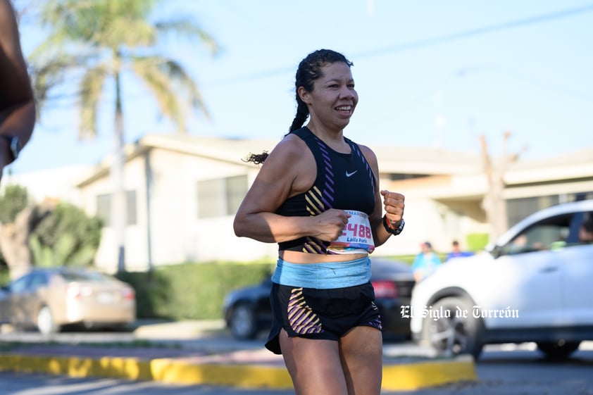 Fotografías del Maratón Lala edición 2022 en el medio maratón, km 21