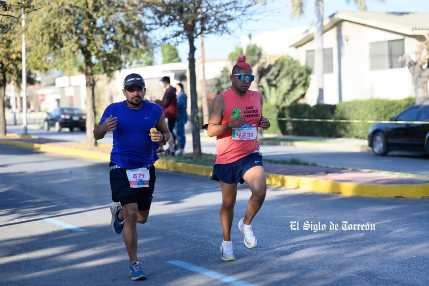 Fotografías del Maratón Lala edición 2022 en el medio maratón, km 21