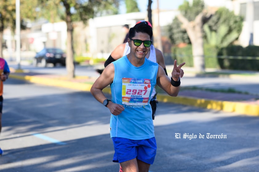 Fotografías del Maratón Lala edición 2022 en el medio maratón, km 21