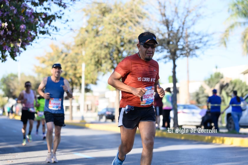 Fotografías del Maratón Lala edición 2022 en el medio maratón, km 21