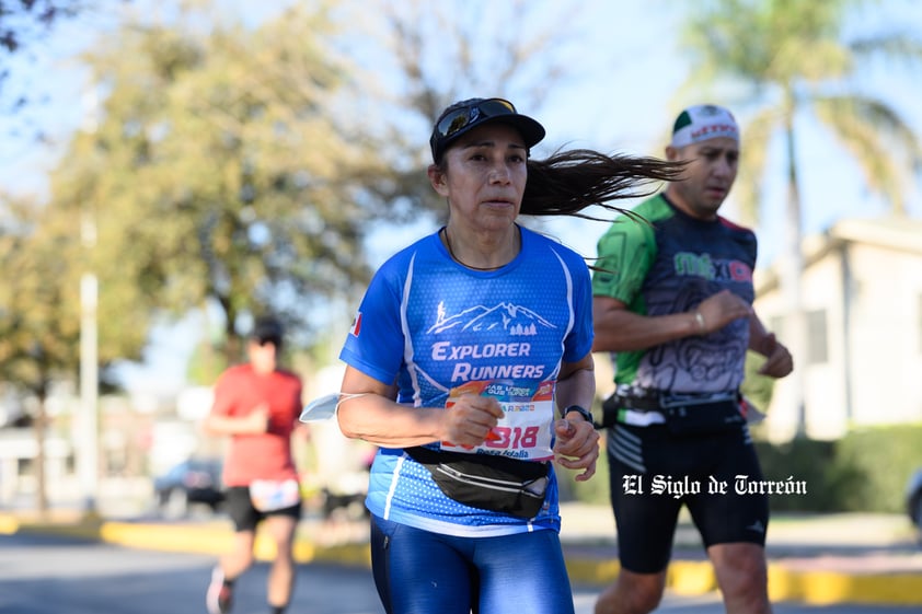 Fotografías del Maratón Lala edición 2022 en el medio maratón, km 21