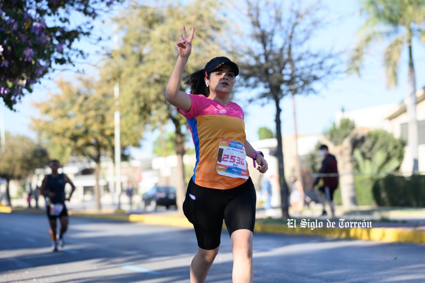 Fotografías del Maratón Lala edición 2022 en el medio maratón, km 21