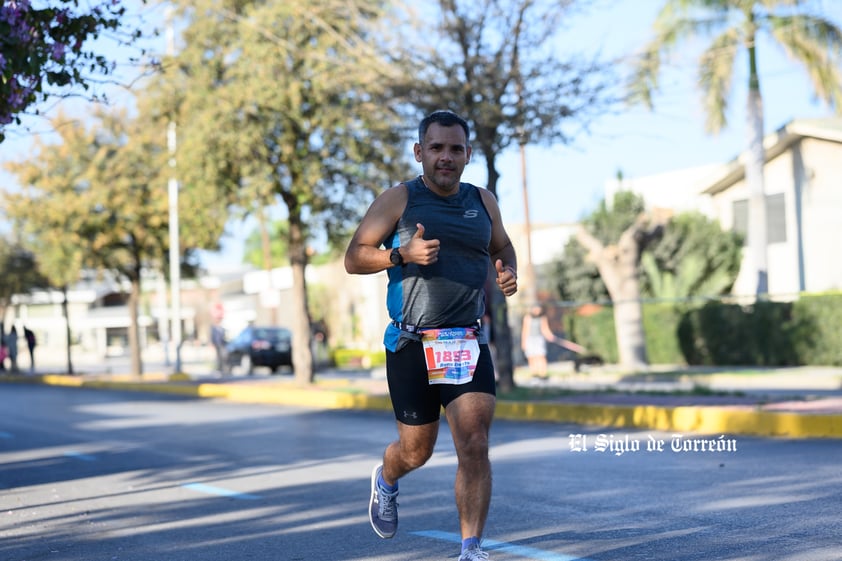 Fotografías del Maratón Lala edición 2022 en el medio maratón, km 21