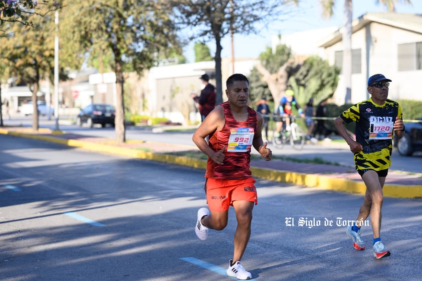 Fotografías del Maratón Lala edición 2022 en el medio maratón, km 21