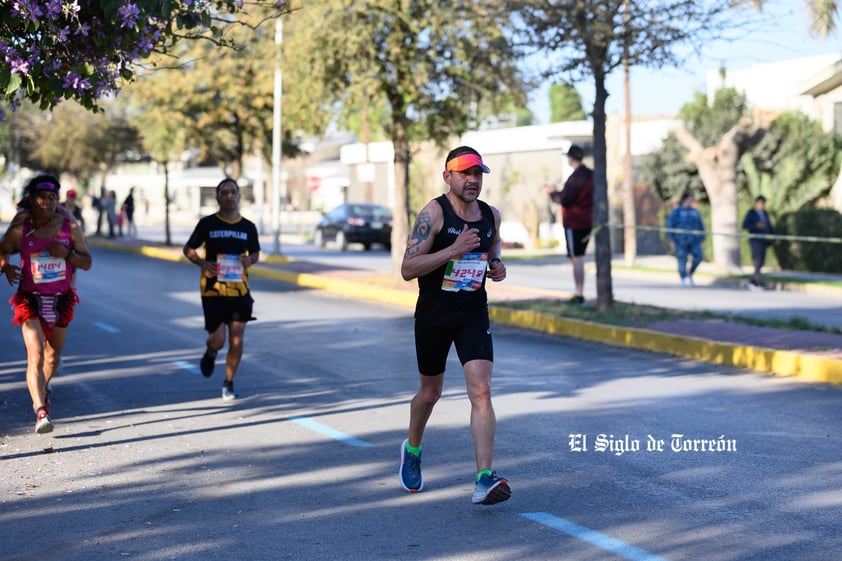 Fotografías del Maratón Lala edición 2022 en el medio maratón, km 21