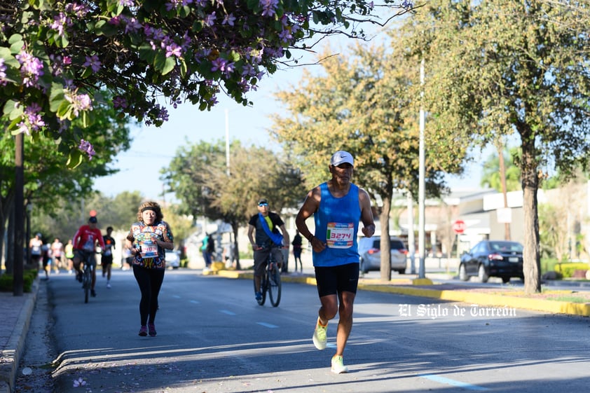 Fotografías del Maratón Lala edición 2022 en el medio maratón, km 21