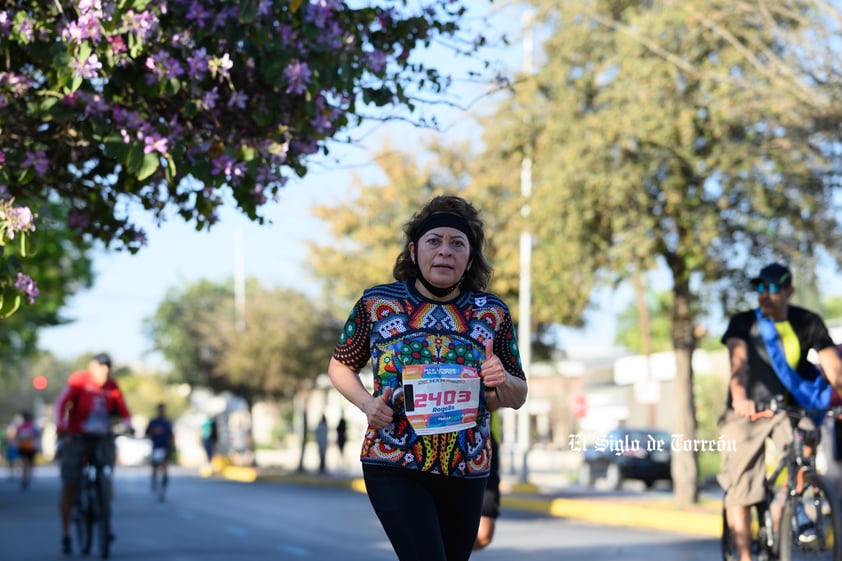 Fotografías del Maratón Lala edición 2022 en el medio maratón, km 21