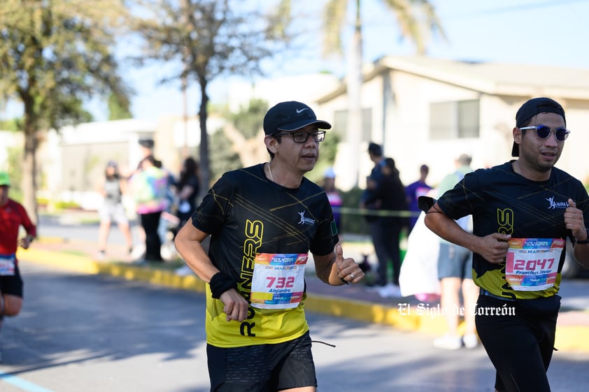 Fotografías del Maratón Lala edición 2022 en el medio maratón, km 21