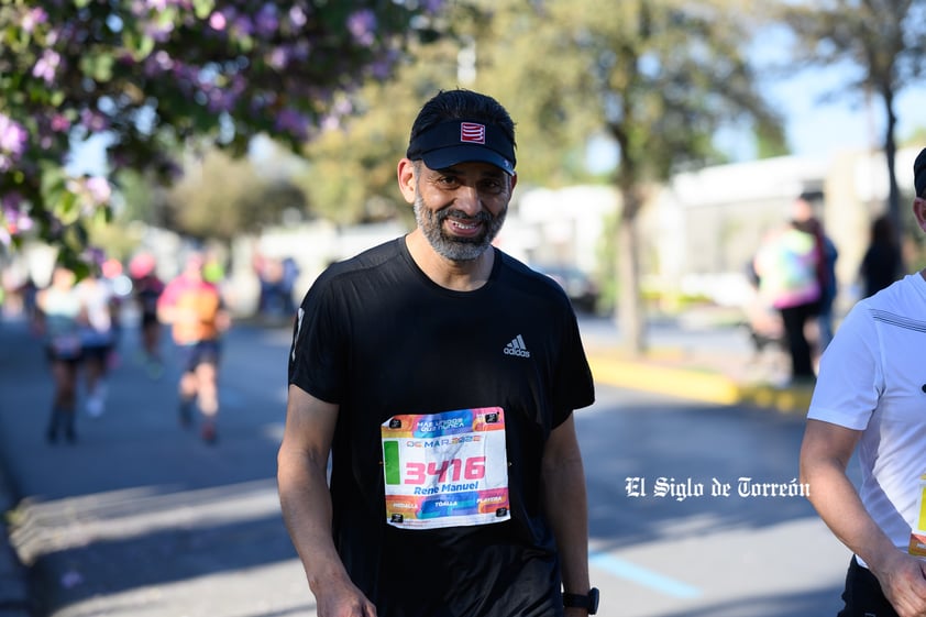 Fotografías del Maratón Lala edición 2022 en el medio maratón, km 21