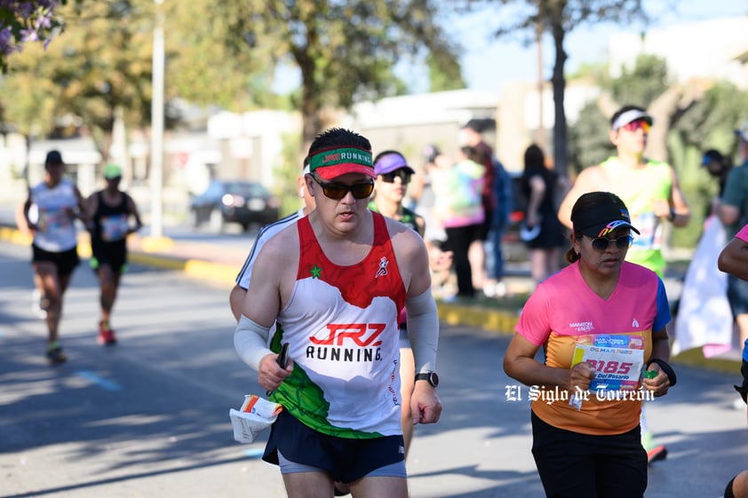 Fotografías del Maratón Lala edición 2022 en el medio maratón, km 21