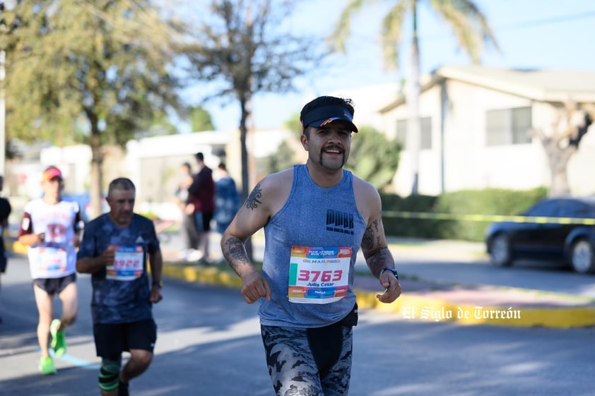 Fotografías del Maratón Lala edición 2022 en el medio maratón, km 21