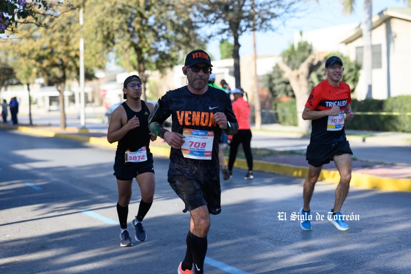 Fotografías del Maratón Lala edición 2022 en el medio maratón, km 21