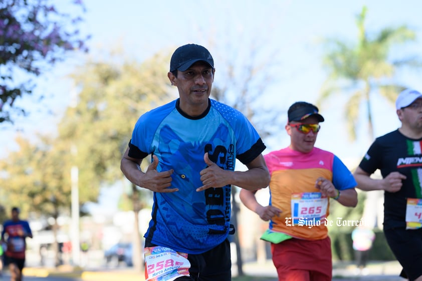 Fotografías del Maratón Lala edición 2022 en el medio maratón, km 21