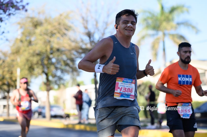 Fotografías del Maratón Lala edición 2022 en el medio maratón, km 21